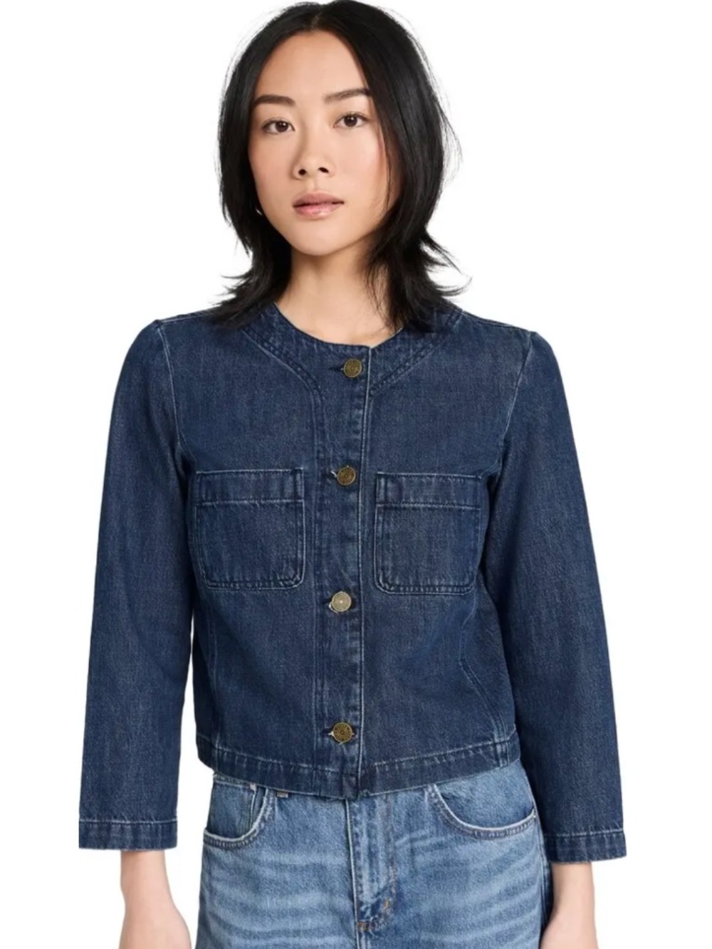 FRAME "Cleopatra" Denim Jacket, M